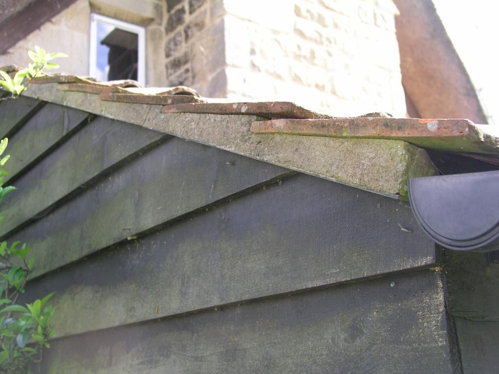 Pantiles on new roof Period Property UK